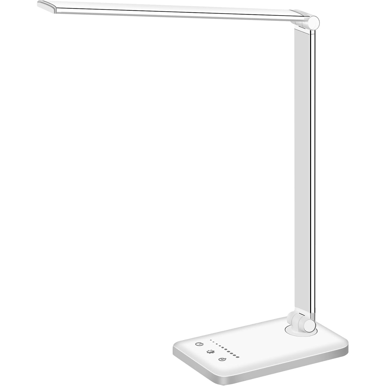 LED Desk Lamp — 5 Lighting Modes, USB Charging Port