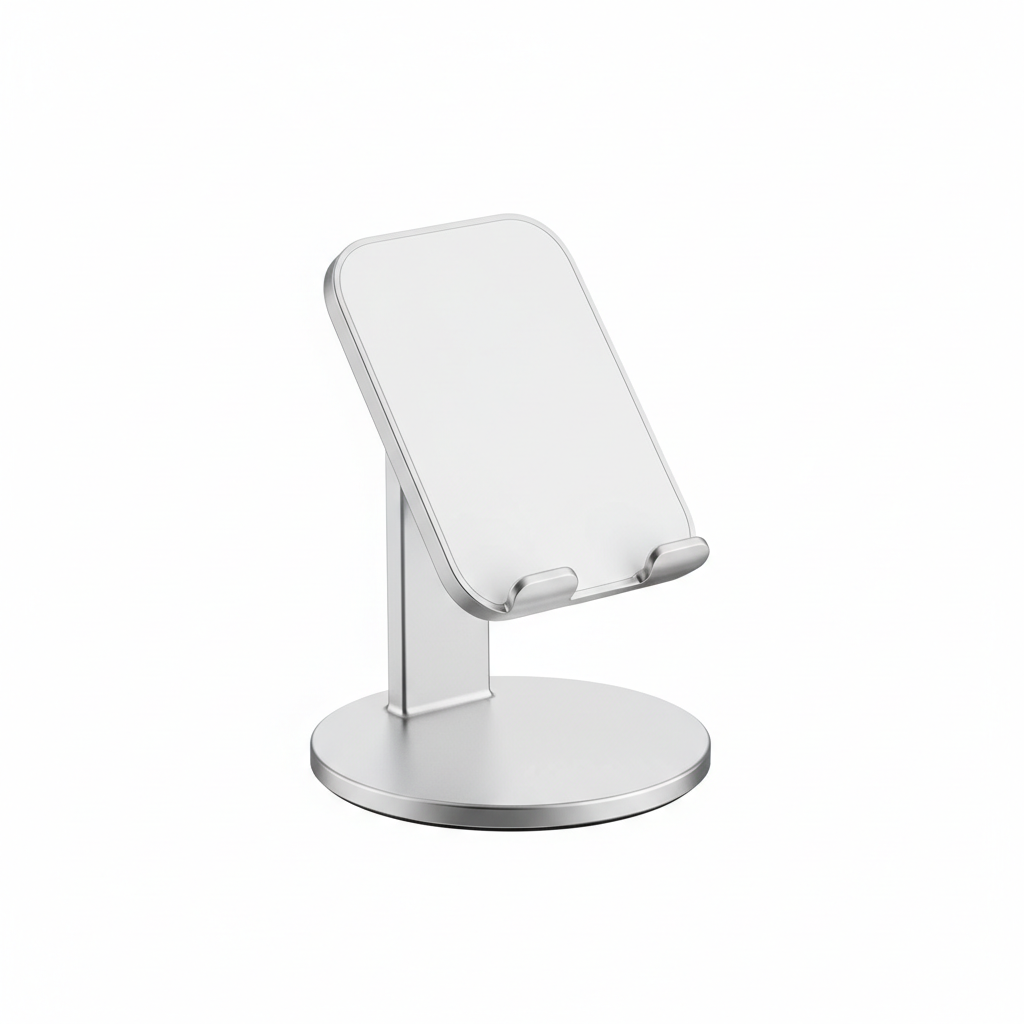 Wireless Charger Stand — 15W Triple-Coil, Portrait & Landscape